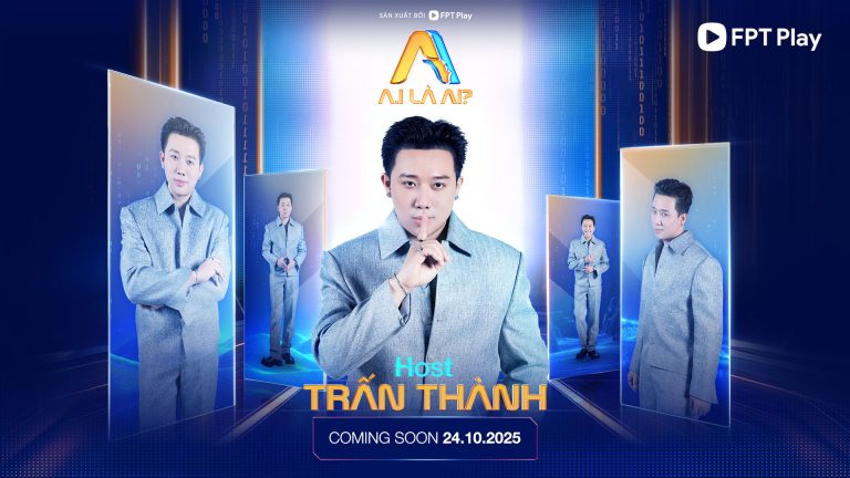 Trấn Thành trở lại với vai trò MC trong gameshow mới của FPT Play