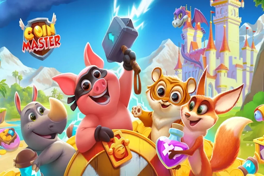 Link nhận Spin Coin Master mới nhất 12/2025 để thu thập spin và coin miễn phí