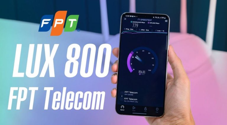Lux 800 FPT Wifi 6 tốc độ 800Mbps giá chỉ 1 Triệu/ tháng