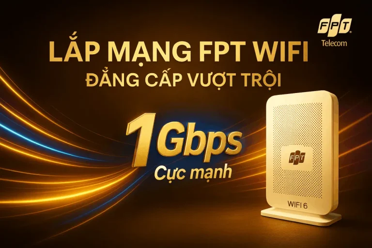 Giá cước wifi FPT hiện nay là bao nhiêu ? Cách đăng ký lắp đặt Internet FPT