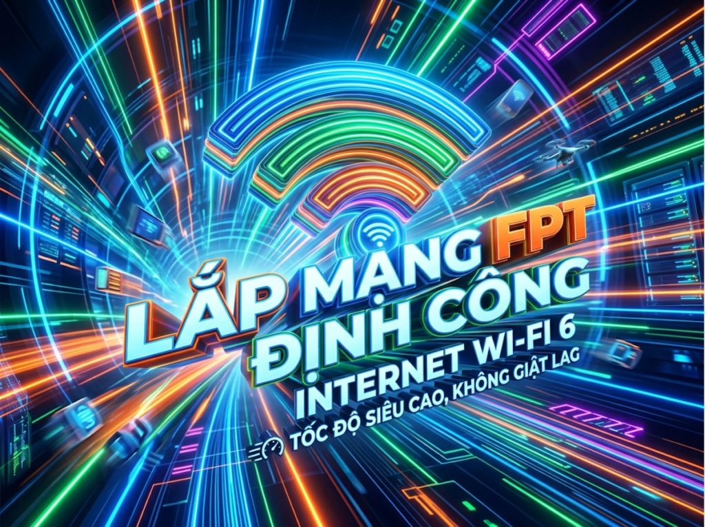 Lắp Mạng Định Công: Kỷ Nguyên Wi-Fi 6 Siêu Tốc – Kết Nối Không Giới Hạn