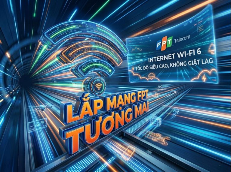Lắp Mạng Tương Mai: Bứt Phá Tốc Độ Wi-Fi 6 – Kết Nối Toàn Diện Cho Mọi Nhà