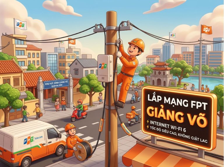 Lắp mạng Giảng Võ: Hướng dẫn chi tiết và dịch vụ uy tín tại trung tâm quận Ba Đình