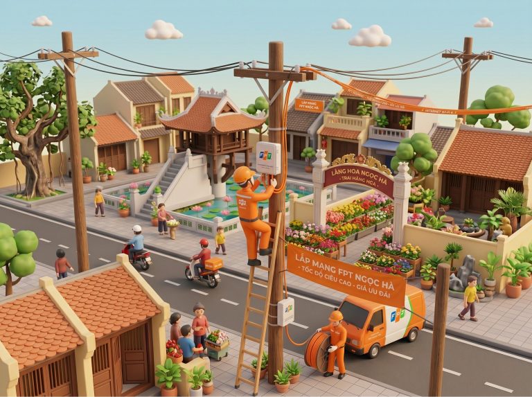 Lắp mạng Ngọc Hà: Giải pháp kết nối internet uy tín và chất lượng tại trung tâm thủ đô